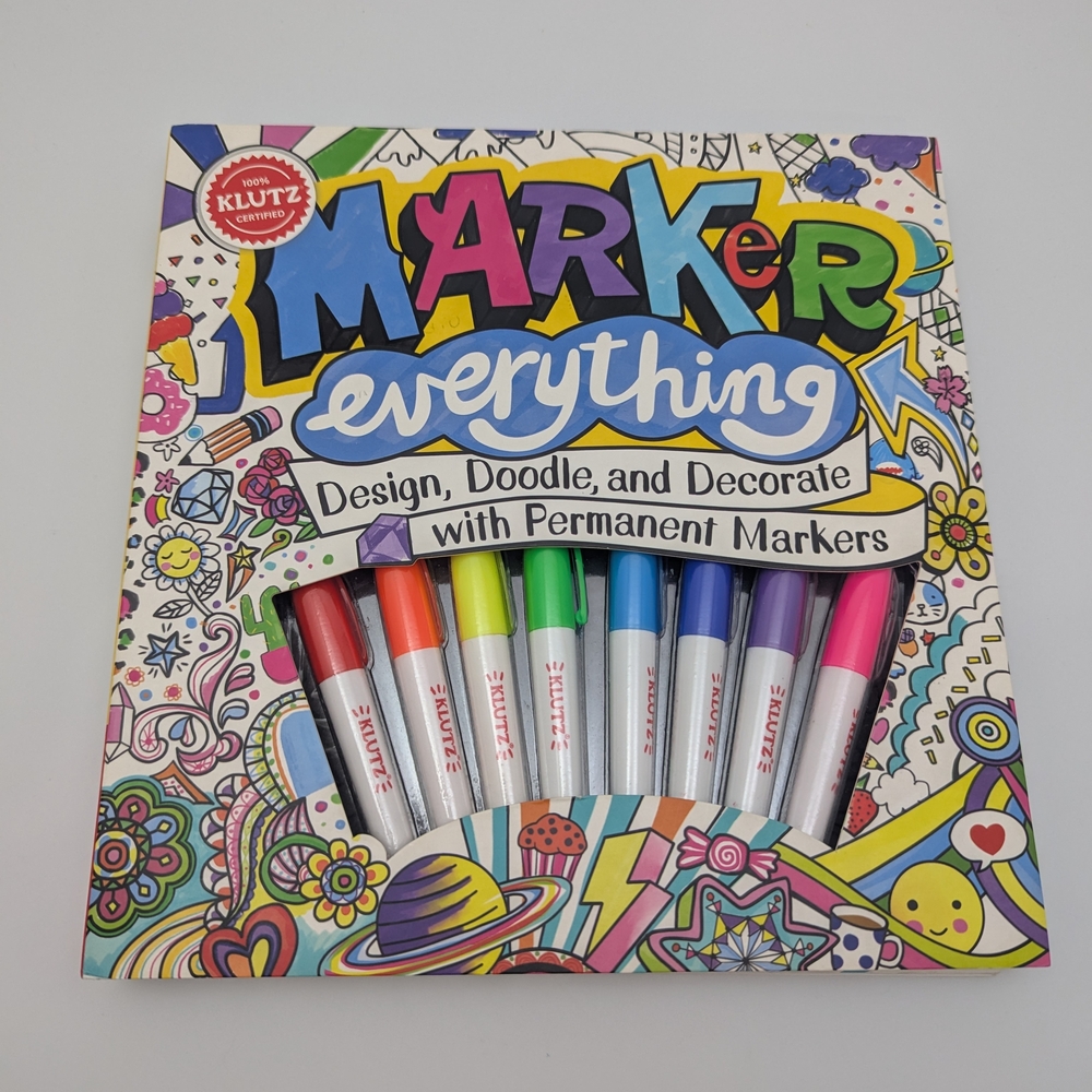 3/$10 Klutz Marker Everything Book